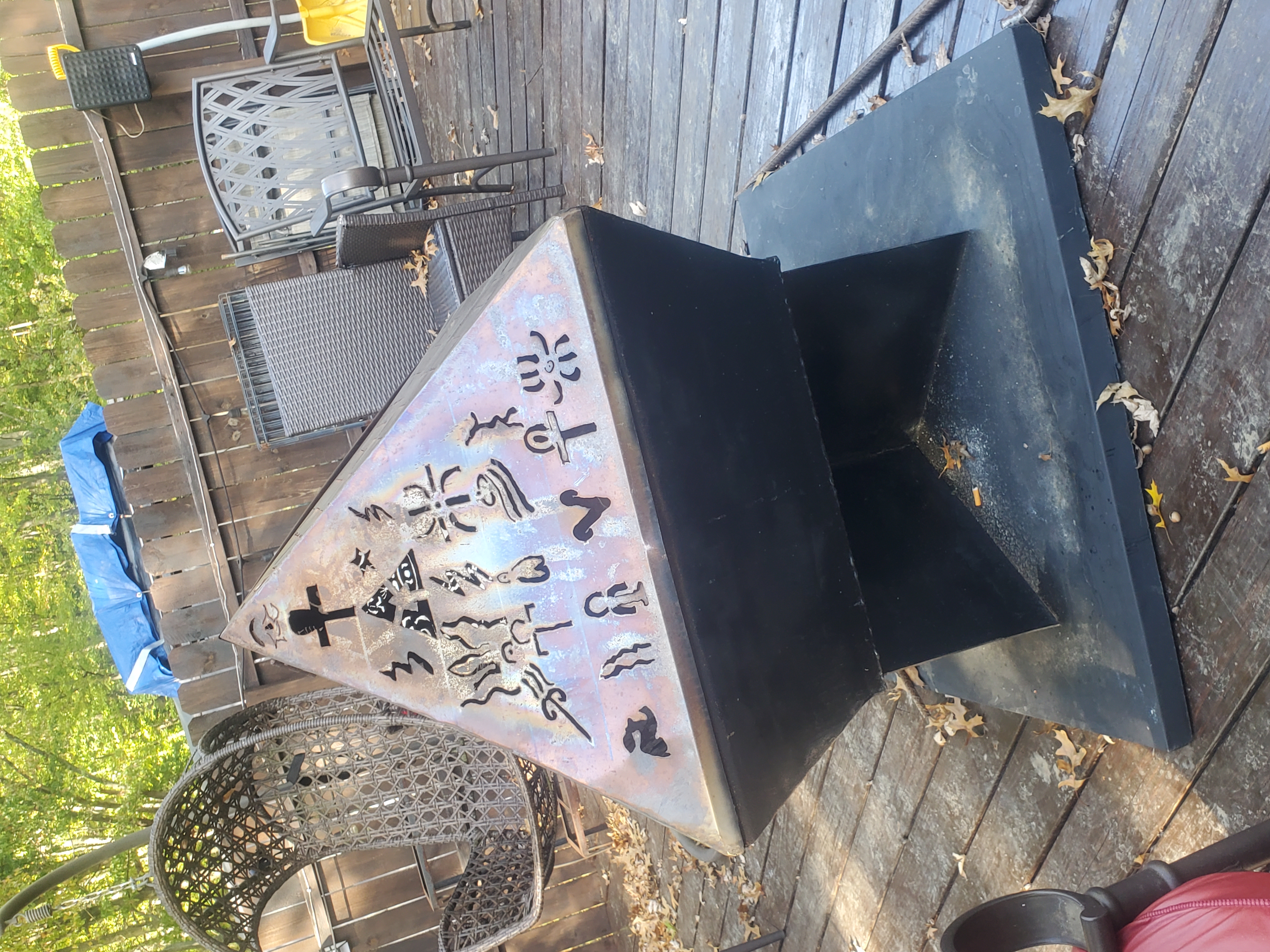 Actual Custom Fire Pit Design